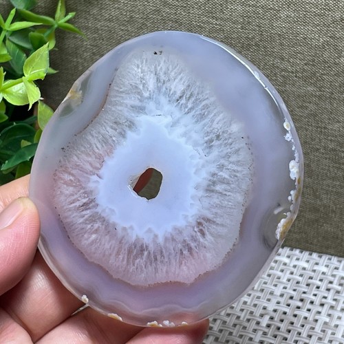 Lastra geode agata rotonda - agata, /