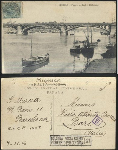 Sevilla puente isabel ii - puente,