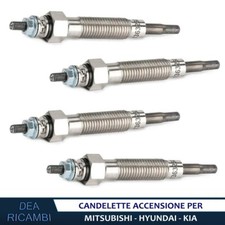 4x Candelette accensione per MITSUBISHI PAJERO II, III, SPORT 2.5 TD 1990- CF53