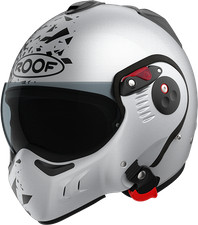 Casco moto ribaltabile tetto