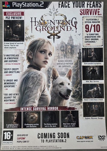 Haunting ground ps2 survival - ps2,
