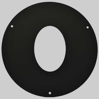 Rosone coprimuro ovale 100 - rosone,