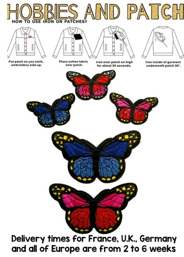 Lotto patch butterfly - 5,
