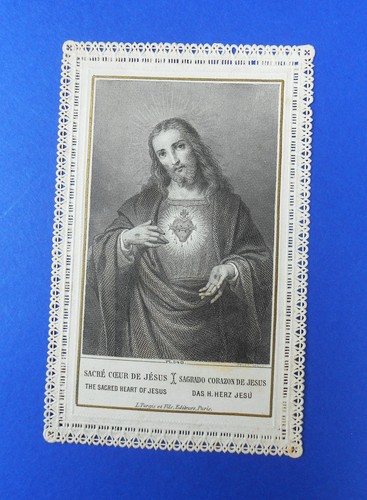 Santino holycard canivet - santino,