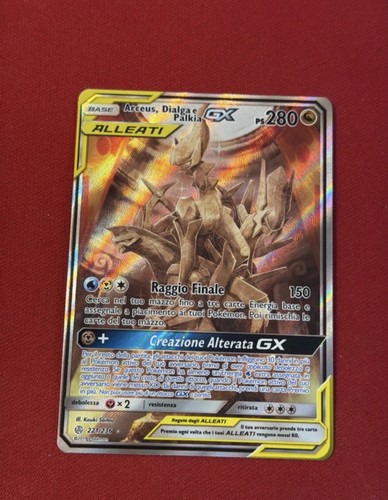 Carta pokémon arceus dialga - pokémon,