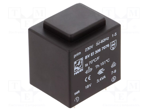 Trasformatore 18v 4va bvei - trasformatore,