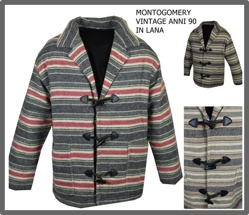 Cappotto montgomery uomo lana - cappotto,