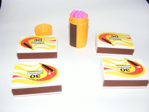 Lotto fiammiferi antivento - lotto,