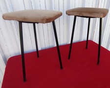 Coppia sgabelli vintage - coppia,