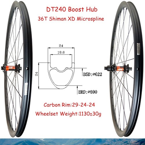 Set ruote mtb superlight - ruote,