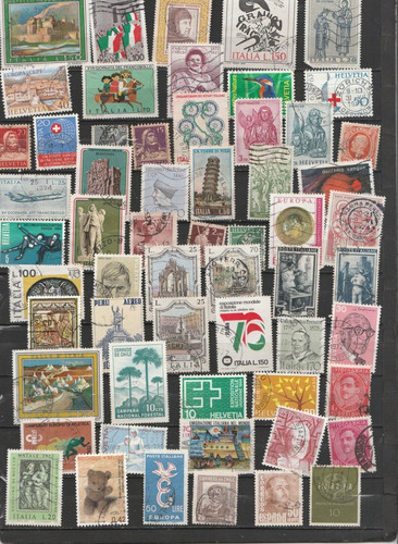 Francobolli lotto misti - misti, in