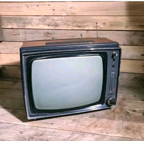 Televisore vintage crt - crt, tv