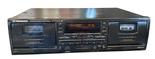 Pioneer stereo doppia cassette - pioneer,