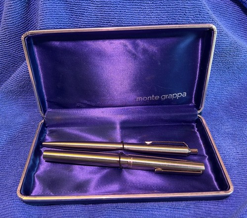 Vintage montegrappa stainless - montegrappa,