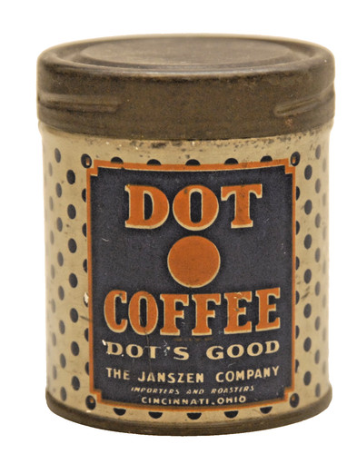 Vintage dot coffee - coffee, sample