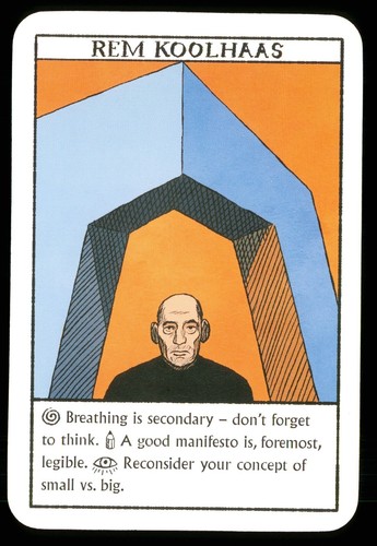 Card rem koolhaas - 1,