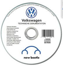 Volkswagen New Beetle (1998-2011)  manuale officina su Cd