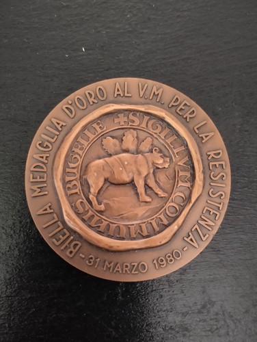 Medaglia commemorativa biella - medaglia,