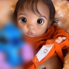 Bambola Reborn 16" vera pelle