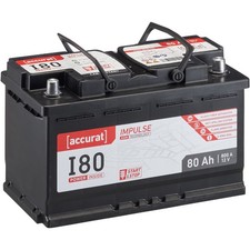 Batteria agm start - start, 80ah