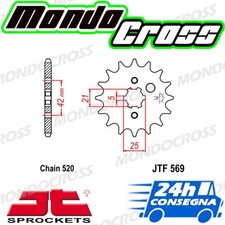 Pignone acciaio JT Passo 520. 13 denti YAMAHA YZ 250 1984 (84)!