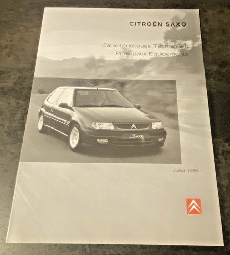 Brochure publicitaire citroen - brochure,