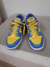 Mens Nike Dunk blue and yellow