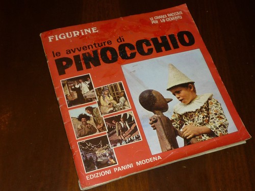 Album figurine pinocchio - figurine,