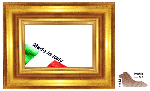Cornice oro invecchiato - , a