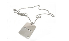 Targhetta italiana in metallo