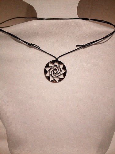 Collana acciaio oro - e,