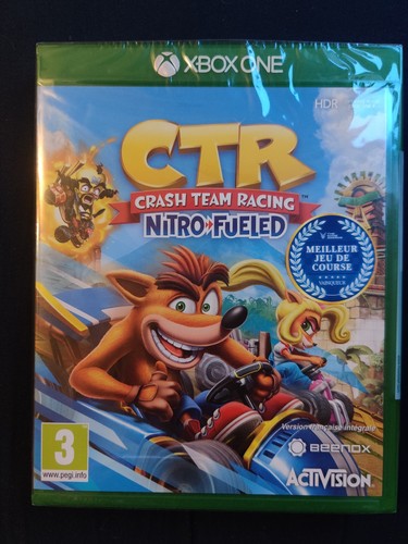 Jeu ctr crash team - crash, racing
