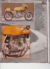 advertising Pubblicità  MOTO LAVERDA 750 SFC 1974 -MAXIMOTO MOTOITALIANE EPOCA