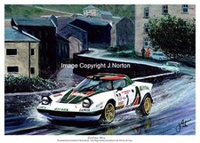 STAMPA ARTISTICA A3 - LANCIA