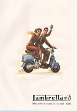 PUBBLICITA' 1949 LAMBRETTA 125