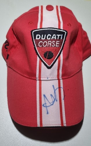Cappellino ducati autografato - cappellino,