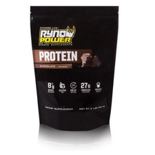 Ryno Power Proteine del Cioccolato in Polvere 454G Mix di Bevande