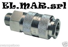 Rubinetto ad innesto rapido 1/4" M Aria compressa Compressore