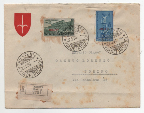 Trieste amg ftt 1950 - trieste,