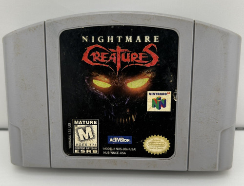 Nightmare creatures n64 - nightmare,