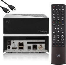 VU Zero 4K - Ricevitore Satellitare UHD HDR Con 1 Sintonizzatore DVB-S2X, E2 Lin