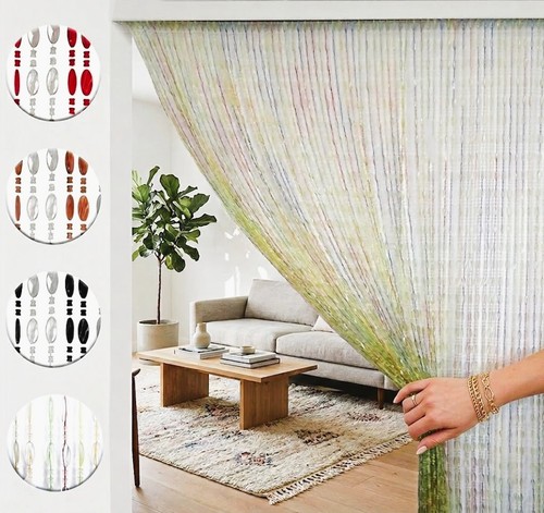 Tenda perline colorate - tenda,