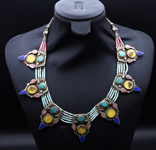 Collana artigianale vecchia - collana,