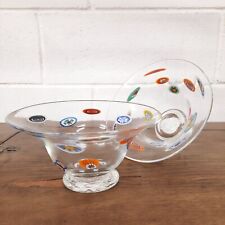 Ciotola Vetro Murano con murrina millefiori