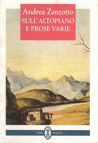 Sull altopiano prose - e, varie