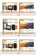 FARO con Pannello Solare LED