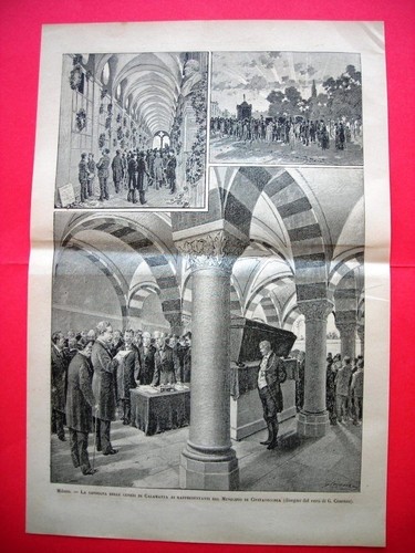 Nel 1885 milano la - milano,