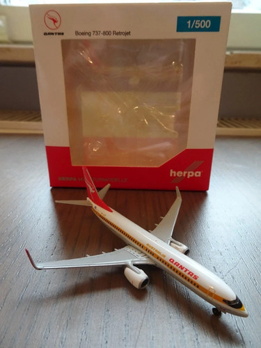 Herpa qantas boeing - herpa,