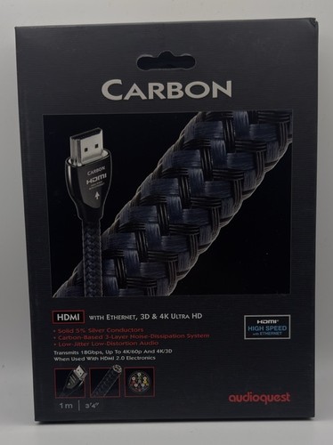 Audioquest cavo hdmi carbon - audioquest,