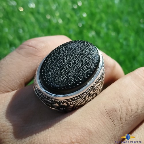 Anello akik ayat kursi - akik,